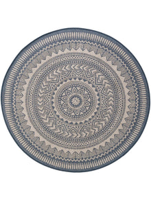 In- & Outdoor Rug Metro Blue