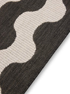 In- & Outdoor Runner Metro Black/White
