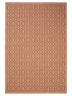 In- & Outdoor Rug Metro Beige/Red