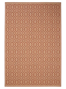 In- & Outdoor Rug Metro Beige/Red