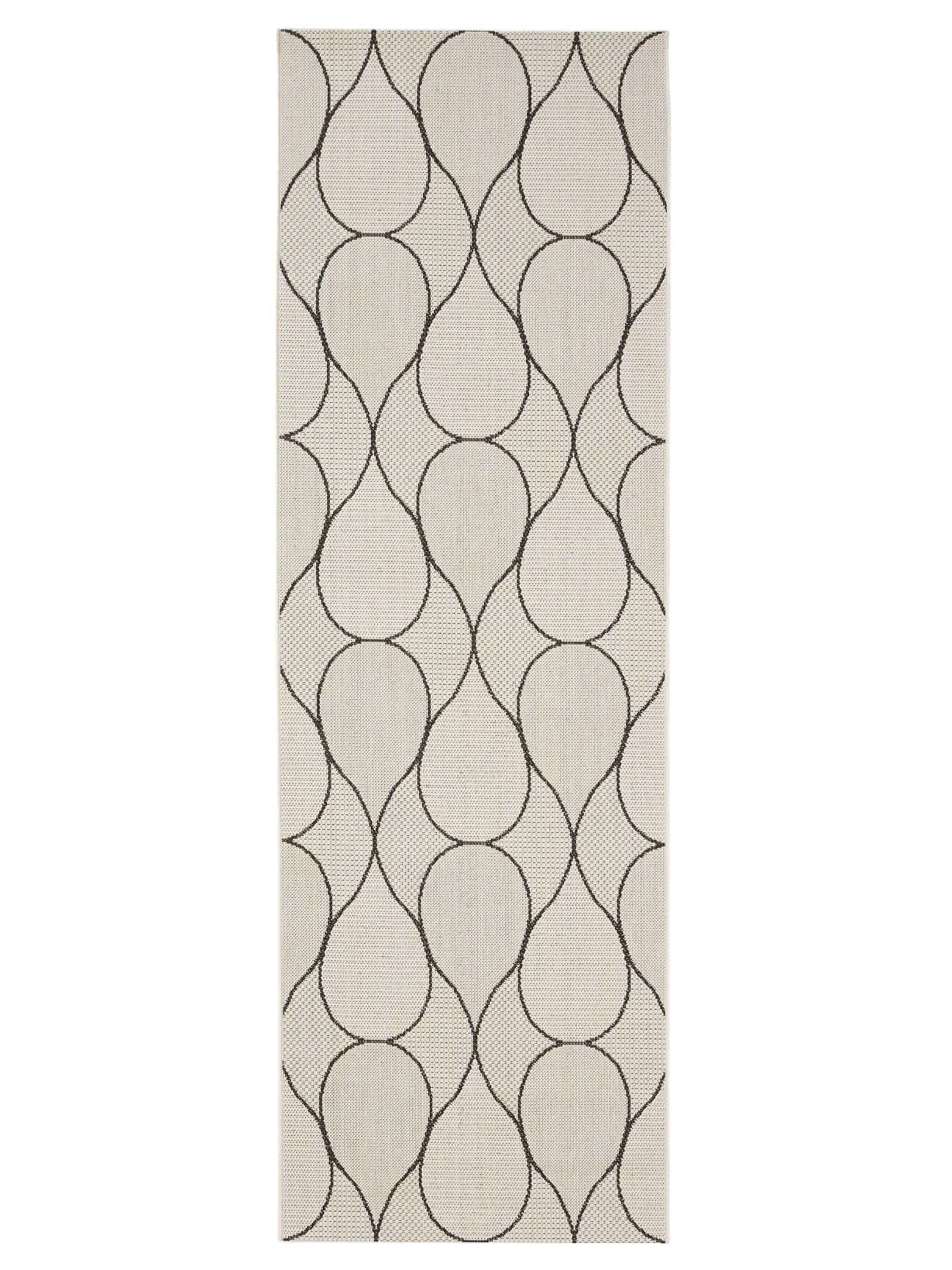 In- & Outdoor Runner Metro White