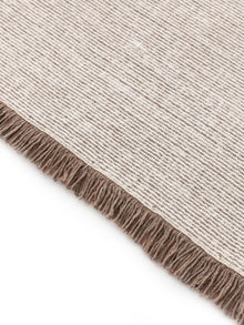 Alfombra de tejido plano Mia Marrón