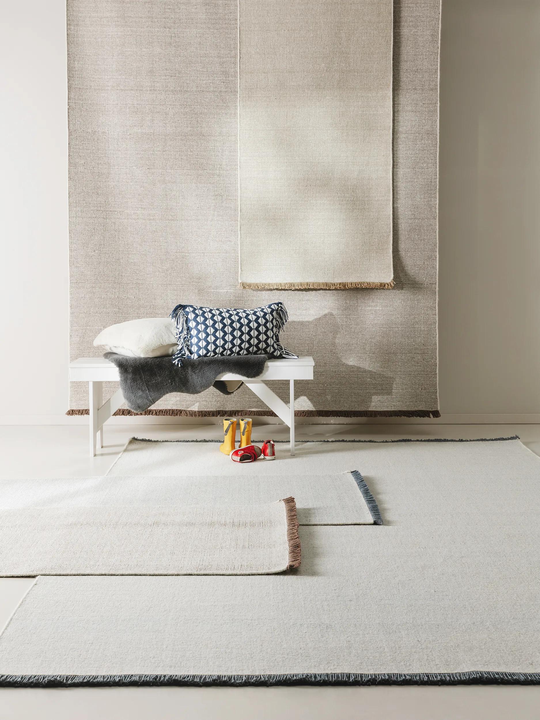 Flat Weave Rug Mia Beige