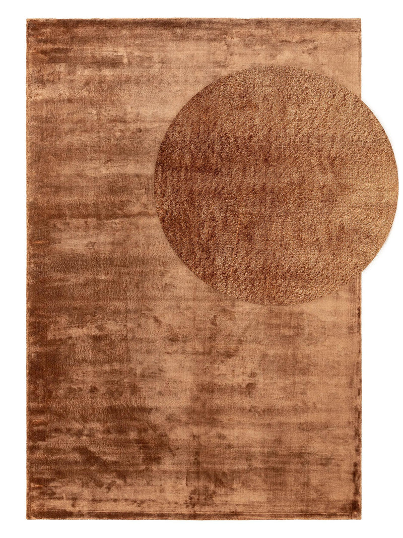 Viscose Rug Milian Light Brown