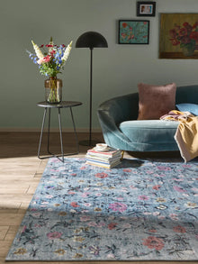 Washable Rug Milly Multicolour/Blue