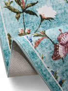Washable Rug Milly Multicolour/Turquoise