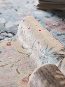 Washable Rug Milly Multicolour/White