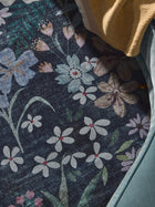 Alfombra lavable Milly multicolor/negro