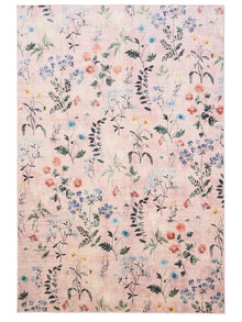 Alfombra lavable Milly multicolor/rosa