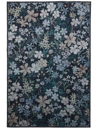 Alfombra lavable Milly multicolor/negro