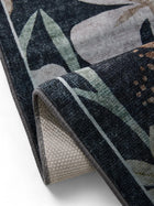 Alfombra lavable Milly multicolor/negro