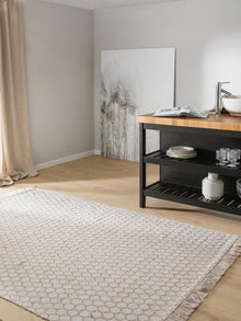 Rug made from recycled material Mimpi Taupe
