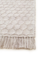 Rug made from recycled material Mimpi Light Grey