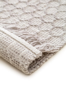 Rug made from recycled material Mimpi Light Grey