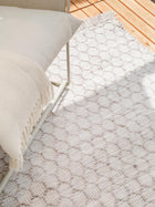 Rug made from recycled material Mimpi Light Grey