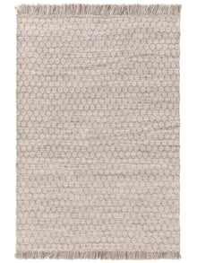 Rug made from recycled material Mimpi Light Grey