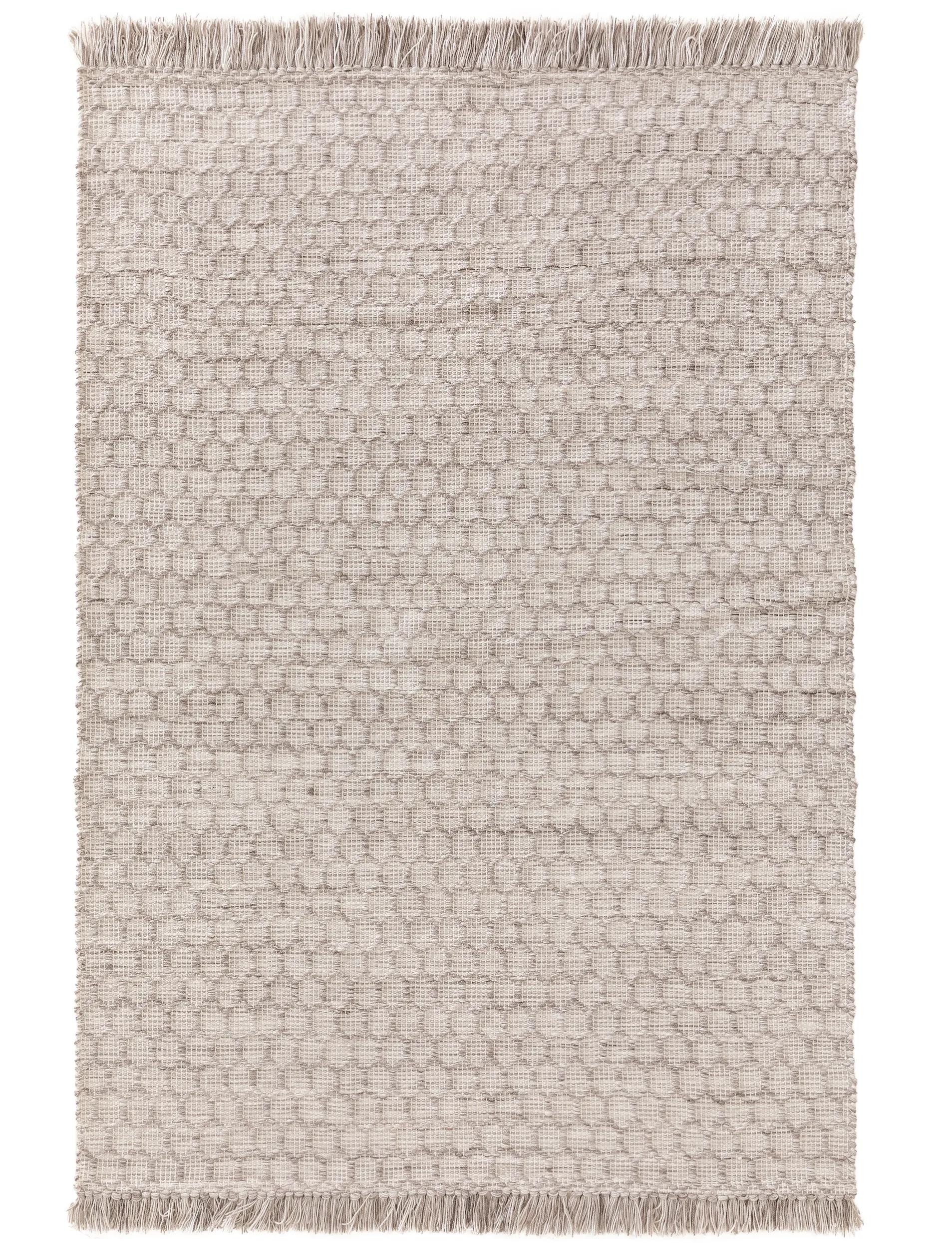 Rug made from recycled material Mimpi Light Grey