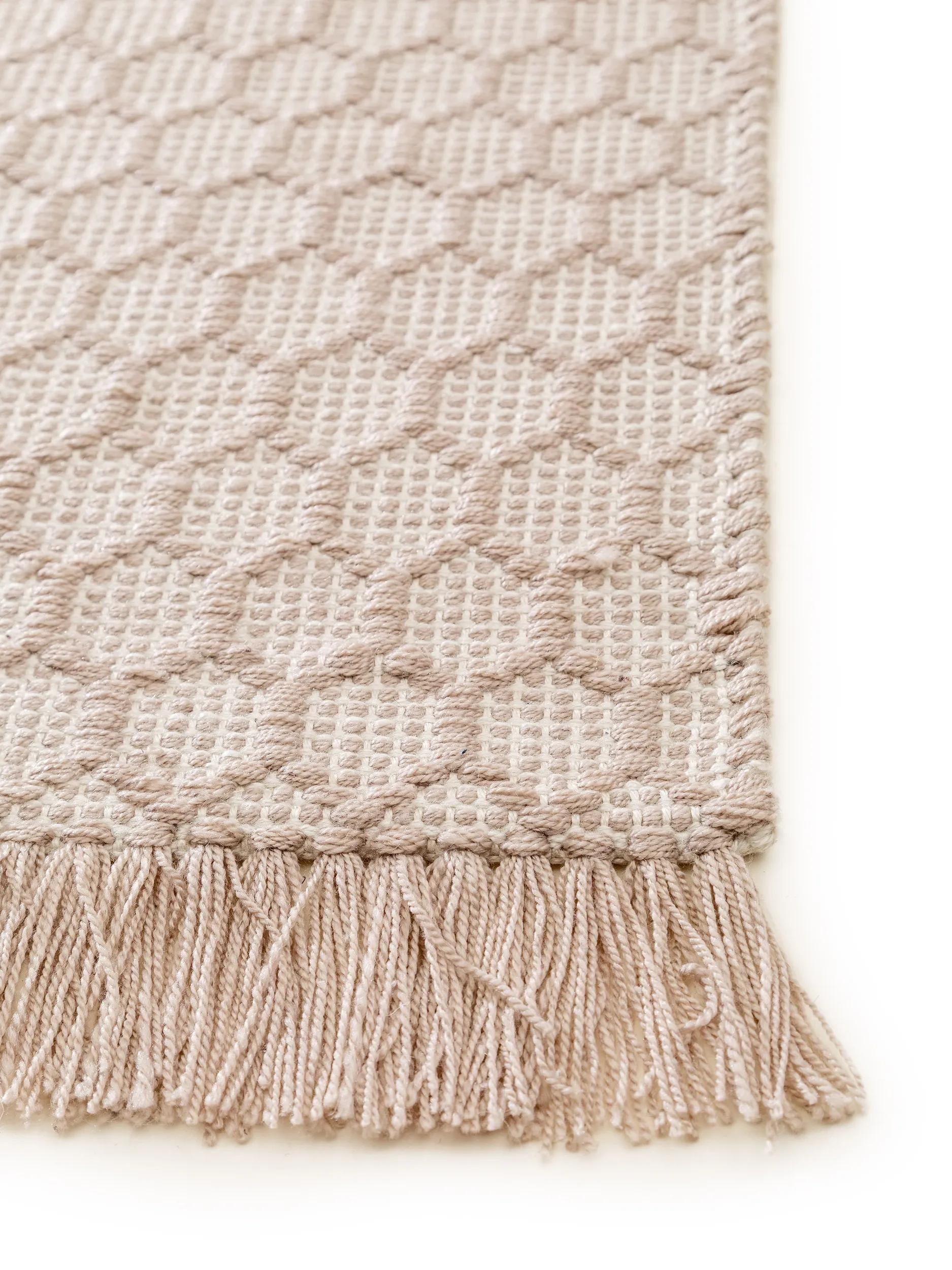 Rug made from recycled material Mimpi Taupe