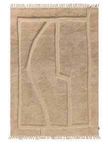Wool Rug Minos Beige