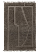 Wool Rug Minos Grey