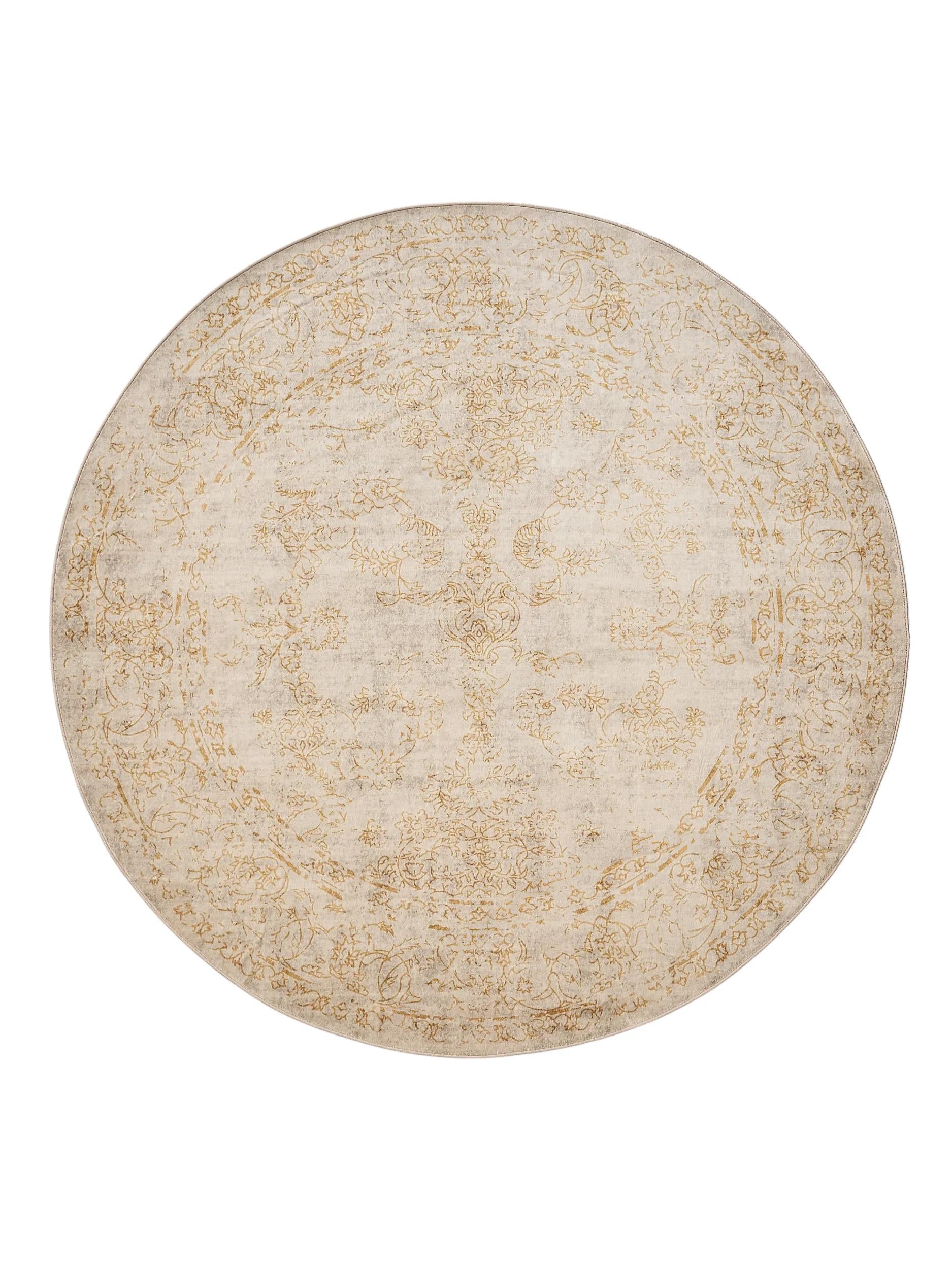 Washable Rug Miray Beige/Yellow