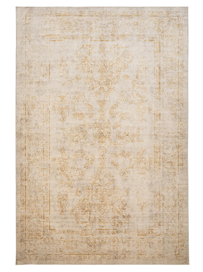 Washable Rug Miray Beige/Yellow