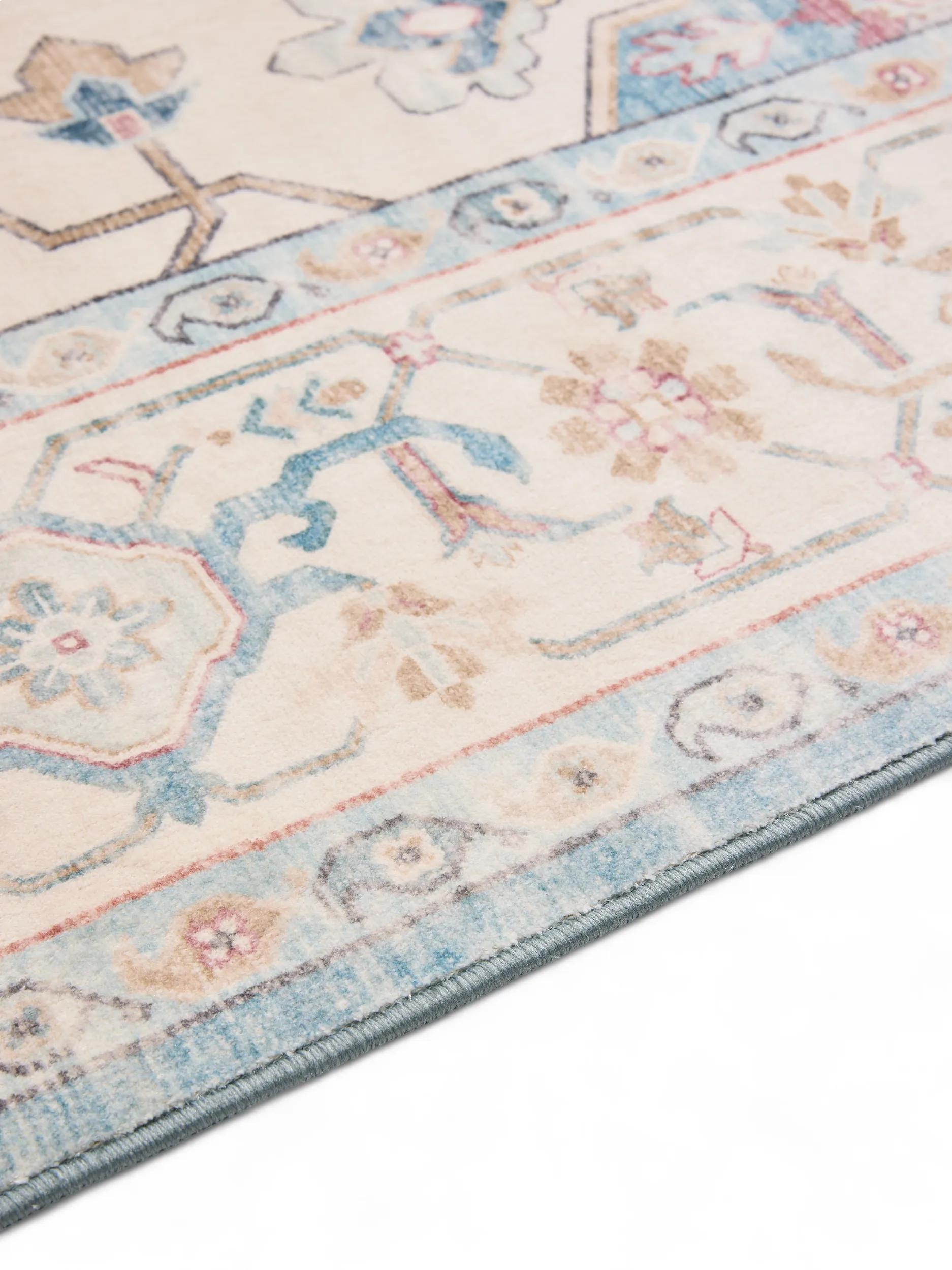 Washable Rug Miray Multicolour/Blue