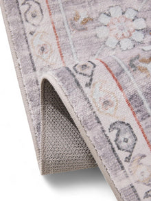 Washable Rug Miray Grey