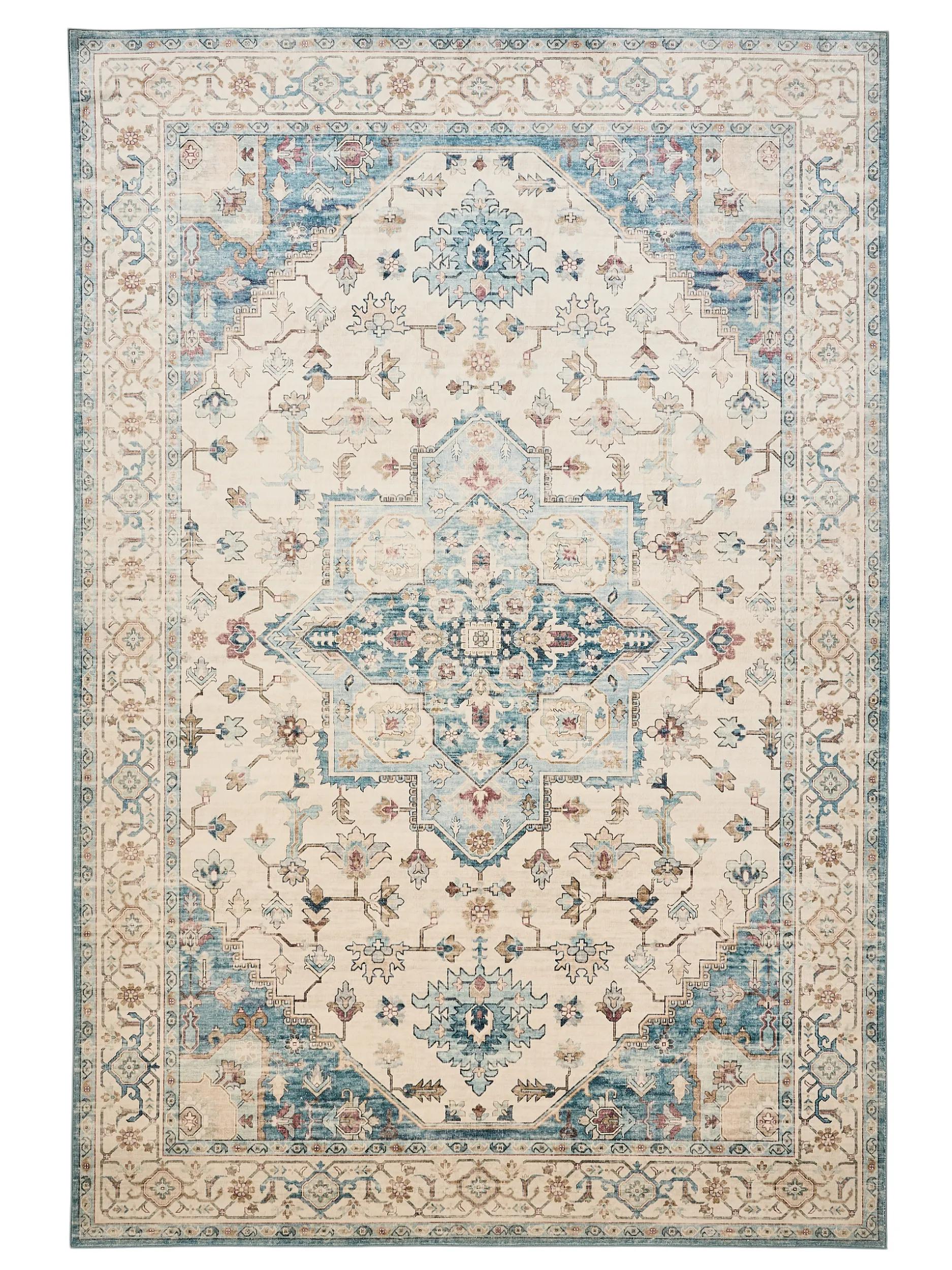 Washable Rug Miray Multicolour/Blue