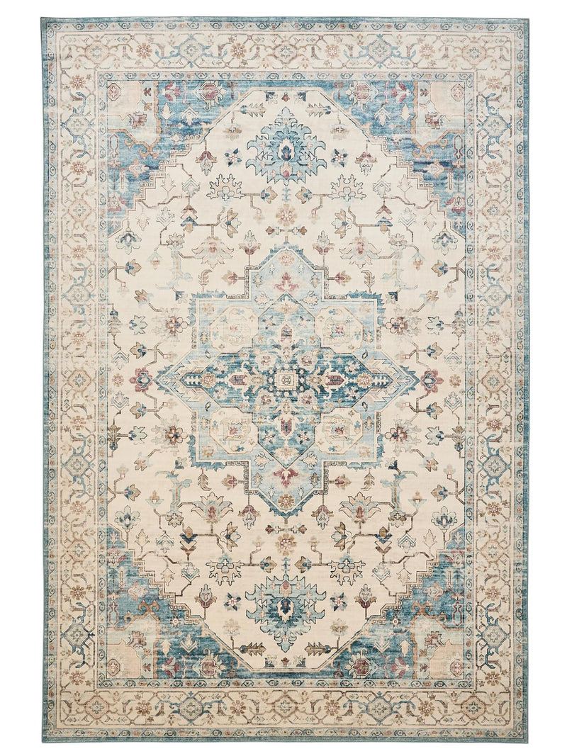 Washable Rug Miray Multicolour/Blue