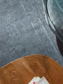 Alfombra lavable Miray crema/gris