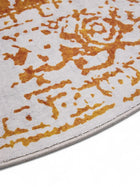 Tapis lavable Miray Gris/Orange