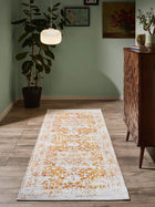 Läufer Miray Grau/Orange