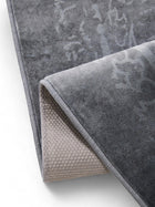 Alfombra lavable Miray crema/gris