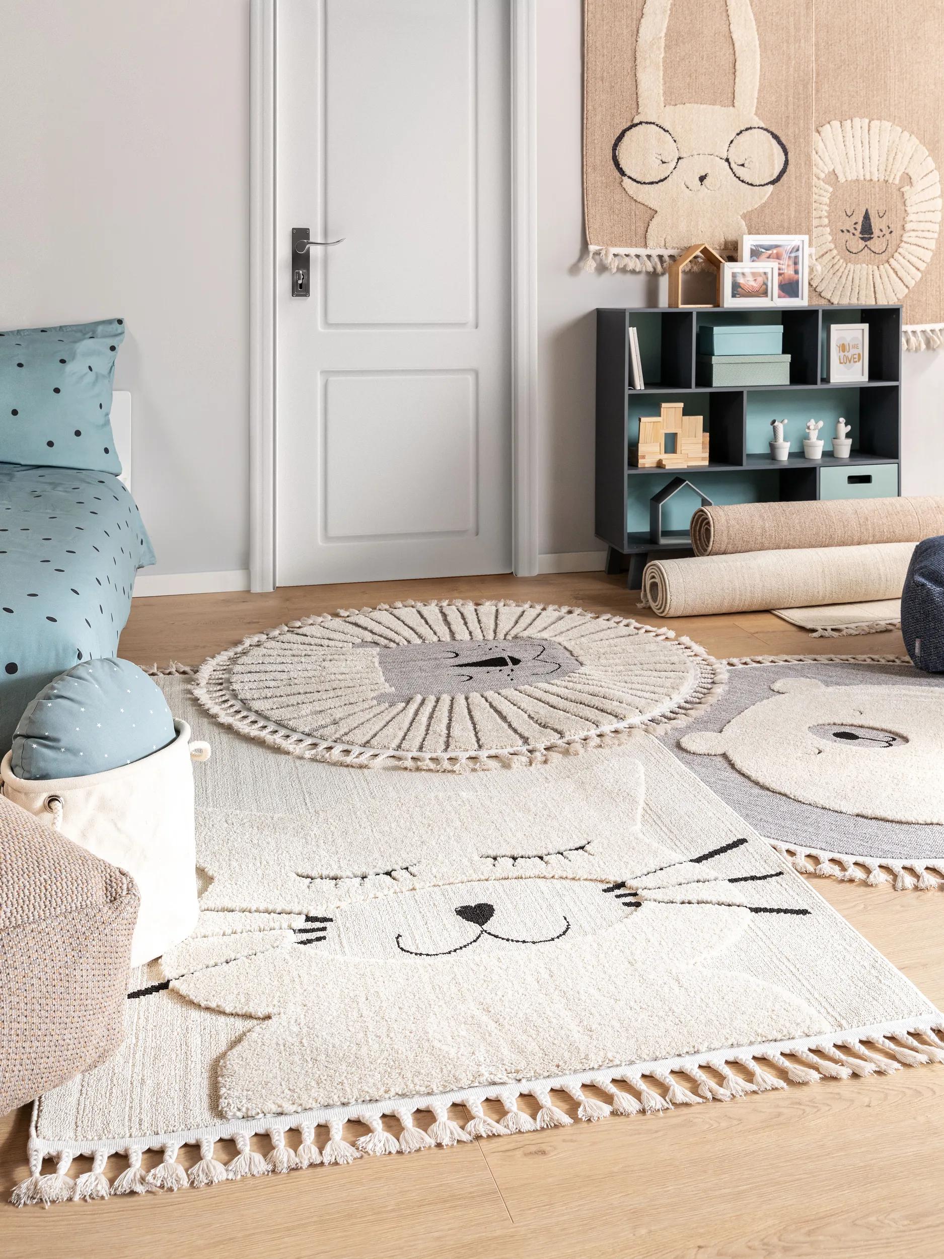 Kinderteppich Momo Beige