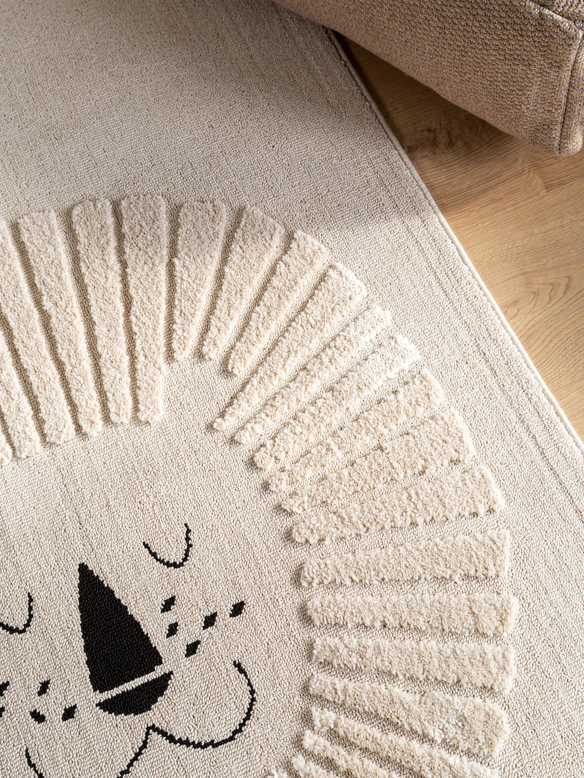 Tapis pour enfants Momo crème