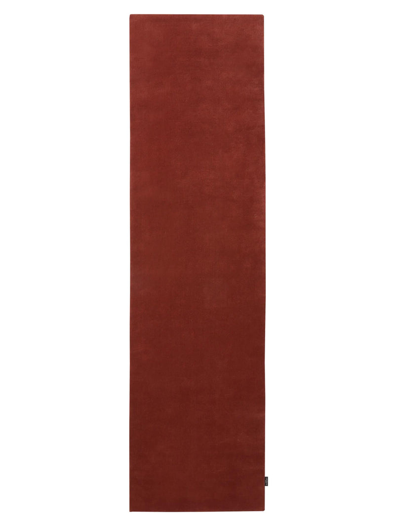 Alfombra de lana Mono Terracota