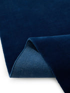 Alfombra de lana Mono azul