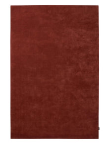 Alfombra de lana Mono Terracota