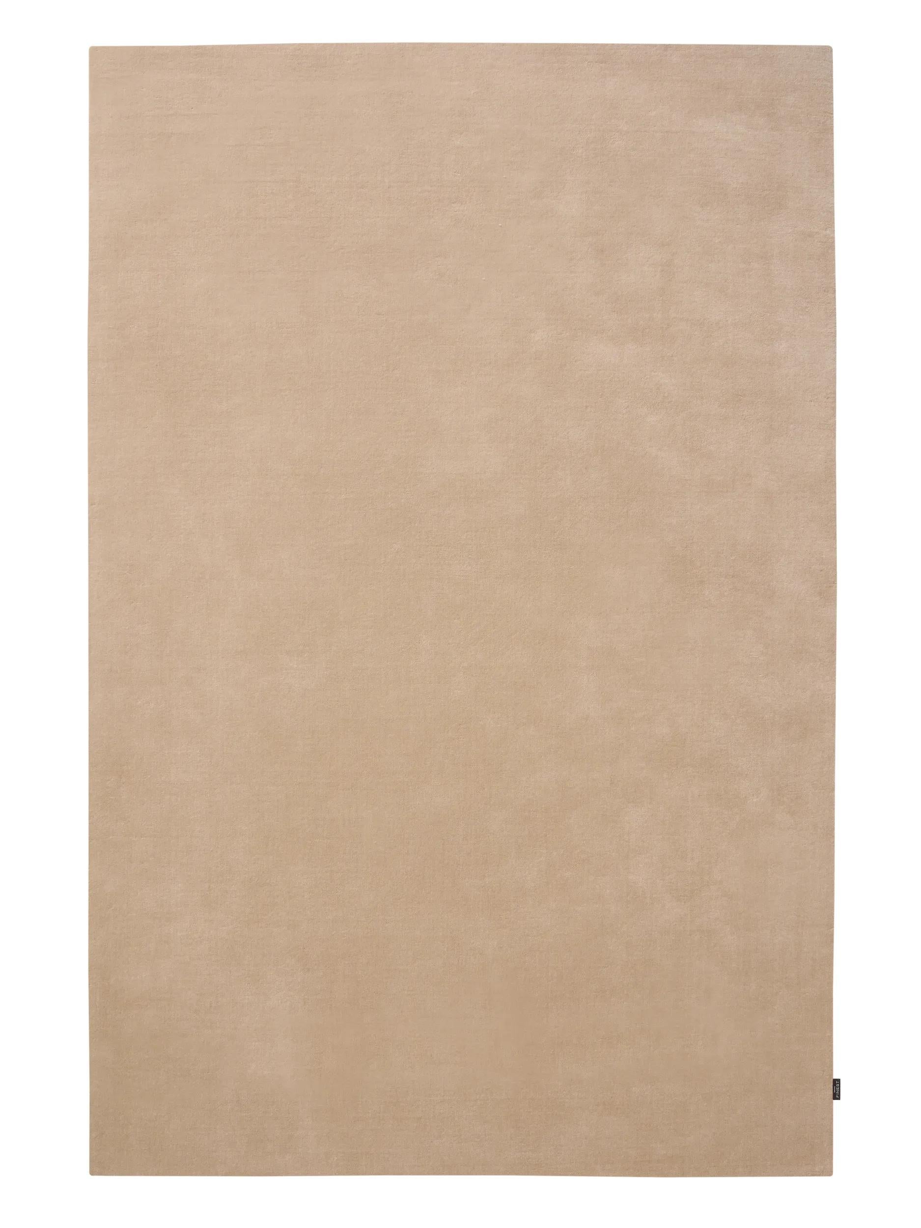 Alfombra de lana Mono beige