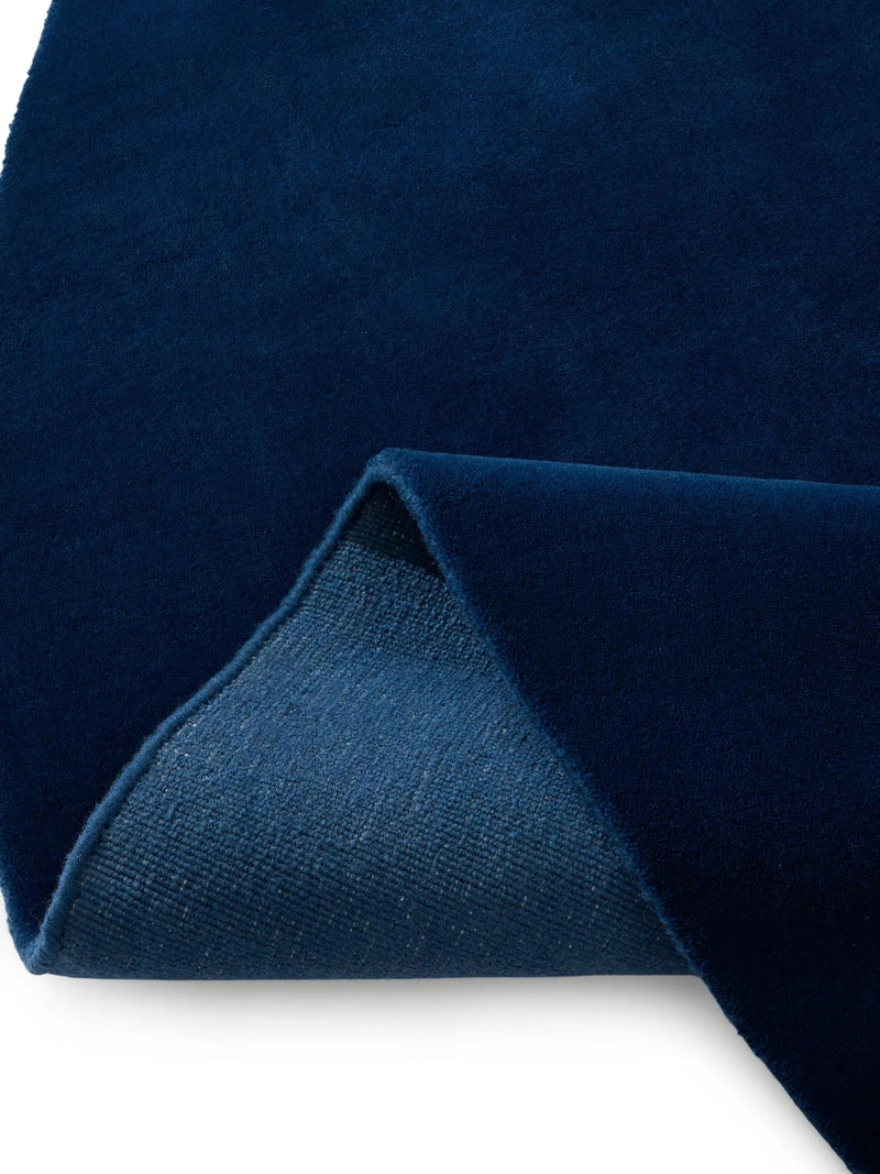 Wool Rug Mono Blue
