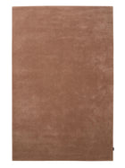 Wollteppich Mono Hellbraun