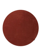 Wool Rug Mono Terracotta