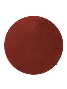 Wool Rug Mono Terracotta