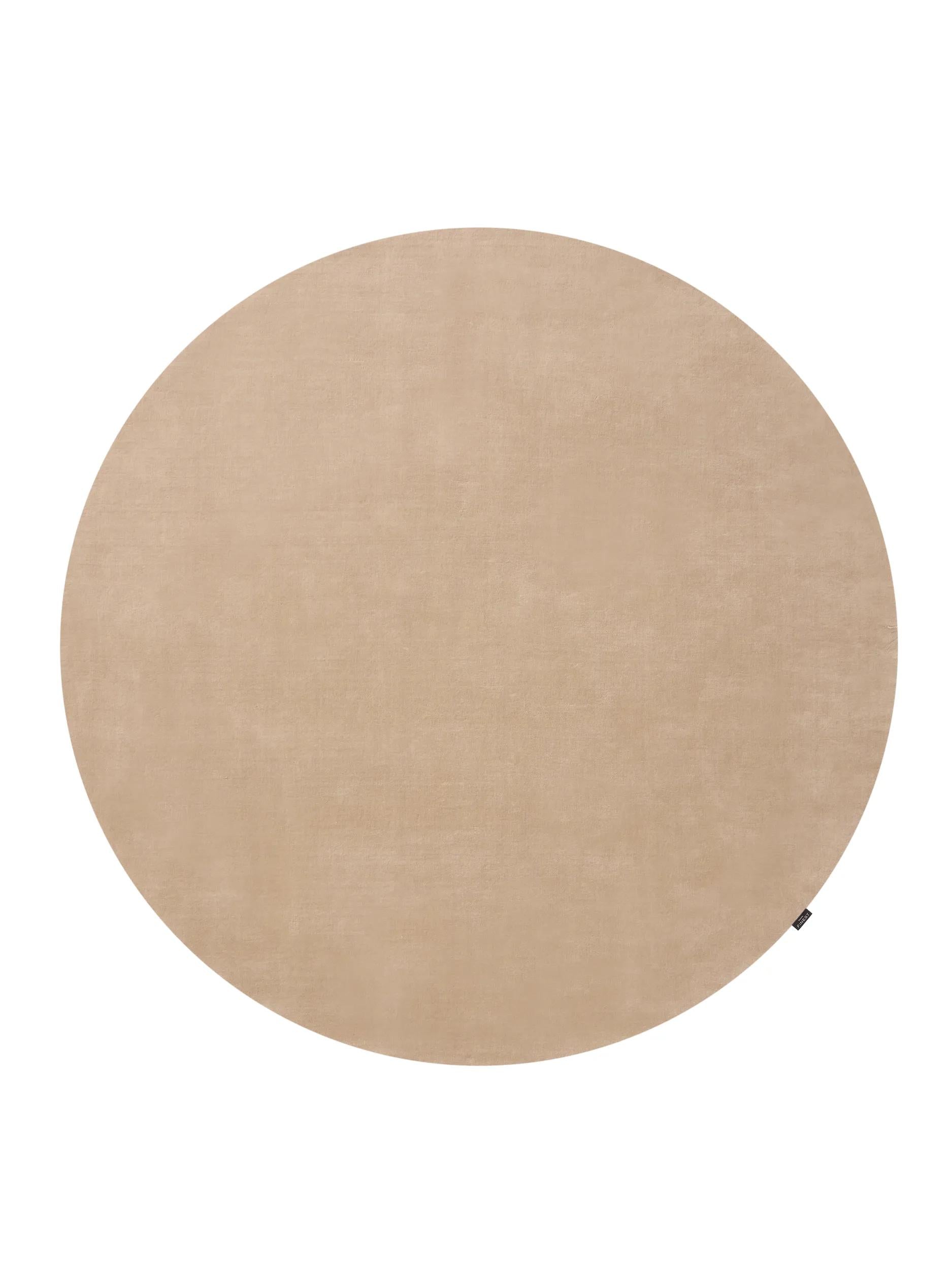 Wool Rug Mono Beige