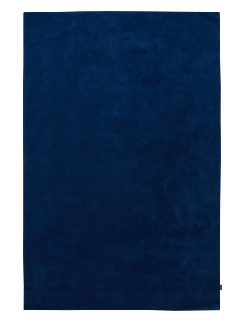 Alfombra de lana Mono azul