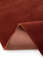 Alfombra de lana Mono Terracota