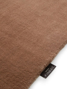 Wool Rug Mono Light Brown
