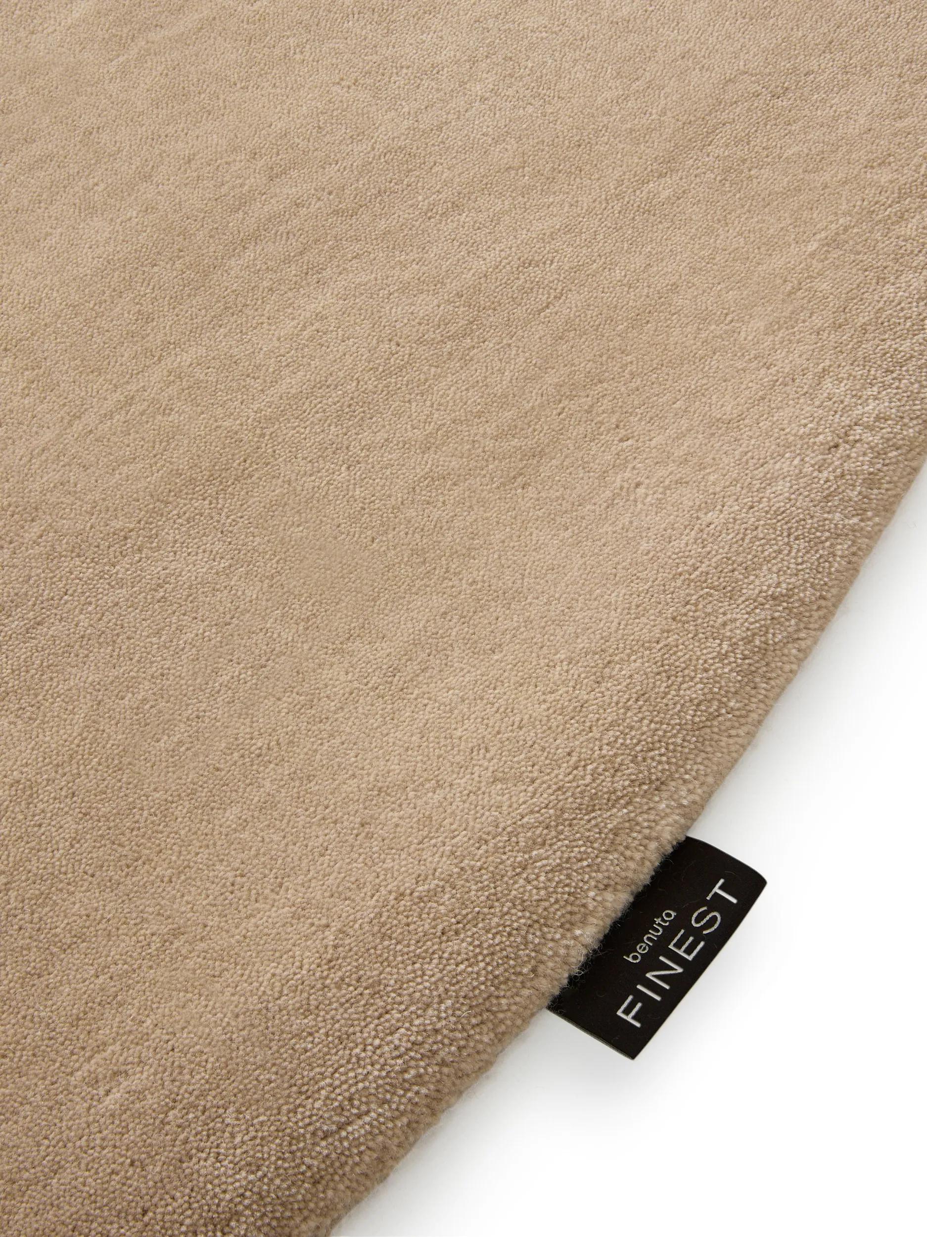 Wool Rug Mono Beige