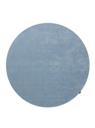 Wool Rug Mono Light Blue